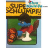 40214: Smurf on Hobby horse (MIB)
