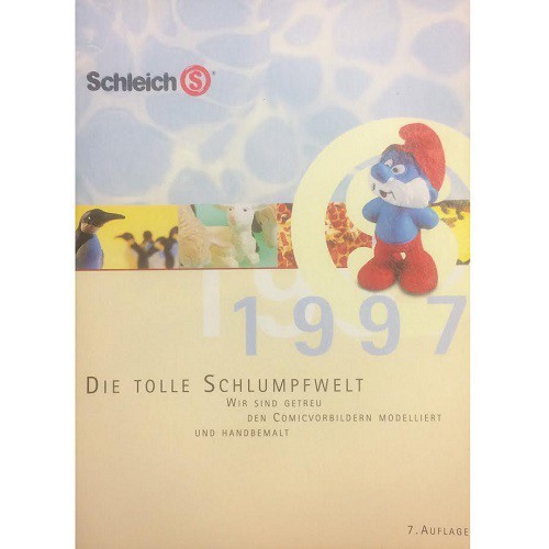 Catalogue de la collection des schtroumpfs 1997  (10x14,5 cm)