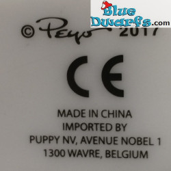 Plastic puffo mobile (+/- 30 cm)