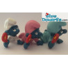 20202: Babysmurf with pink rattle