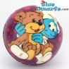 Jeu schtroumpf balle: Bébé schtroumpf avec ourson (62 mm/ balle anti-stress)