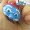4 x Mash'ems *twist 'em &squish 'em* smurfen schtroumpfs  (+/- 6cm)