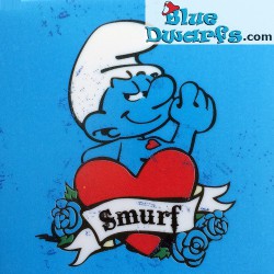 Notebook Hefty Smurf  (8.5 x 8.5 cm)