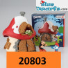 49001: Huis van de smurfen *nieuwe stijl* (Mint in Box)