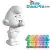 Smurfen lamp (gekleurd, +/- 10 cm)