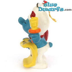 51905: Kerstsmurf met kaars