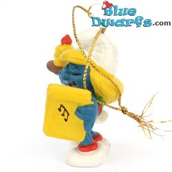 51909: Christmas Smurfette Candle & sheet