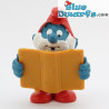 20174: Grote Smurf met boek  (Promo: Silan)