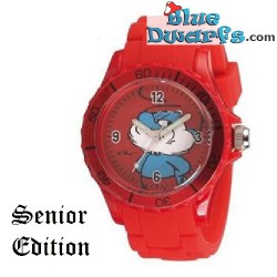 Grote smurf horloge *Outdoor Watch*