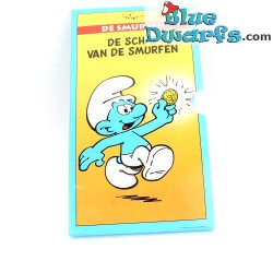 Smurf booklet with coin "De schat van de smurfen"