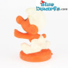 Mini Pitufo sonámbulo Bully *Naranja/  blanco*  (+/- 2cm)