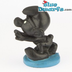 Mini Pitufo sonámbulo Bully *Azul/ negro*  (+/- 2cm)