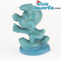 Schlafwandler Minischlumpf Bully *Blau / dunkelblau* (+/- 2cm)