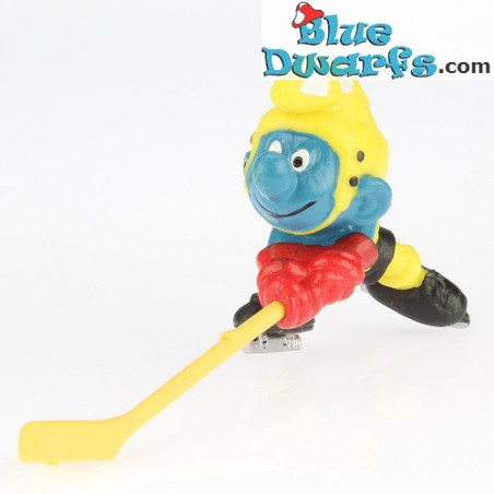 20032: Icehockey Smurf *Yellow stick*