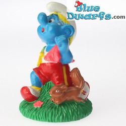 Jogger Smurf *Candytopper* (BIP Holland, +/- 8cm)