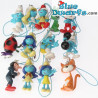 Plastic smurf pendant: Astro Smurf (+/- 2,5 cm)