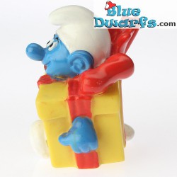 Present Smurf *Candytopper*  (BIP Holland, +/- 8cm)