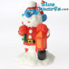 Papa smurf with Lab Glasses *Candytopper*  (BIP Holland, +/- 8cm)