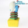 Smurf with turtle *Candytopper*  (BIP Holland, +/- 8cm)