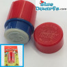 Timbre rouge Papa schtroumpf