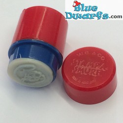 Rode stempel grote smurf