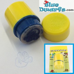 Rode stempel grote smurf