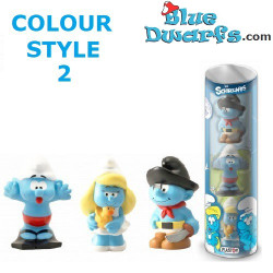 Plastoy smurfs: 3 bathtoys (Set 2017)