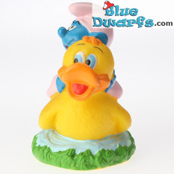 Pitufo con pato (BIP Holland, +/- 8cm)
