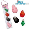 Plastoy 4 x imán mini Barbapapá (Nr. 70059)
