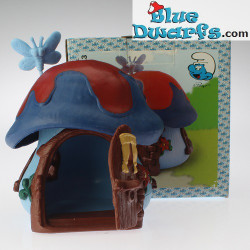 49013: Cottage blue/red