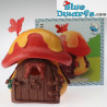 49011: Huisje van de smurfen rood/oranje