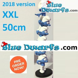 PLA0187:  "The Column of the Smurfs" smurfs XXL (+/- 50cm)