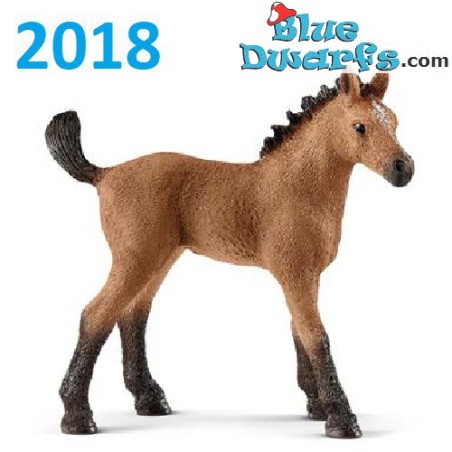 Schleich paarden 2018: Quarter horse veulen (13854)