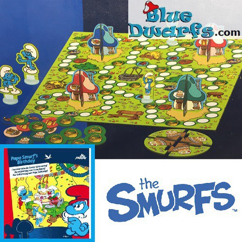 Papa's smurf's birthday boardgame
