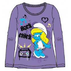 Smurfette smurf T-shirt for girls *I Love cupcakes/ flowers* (Size 116)