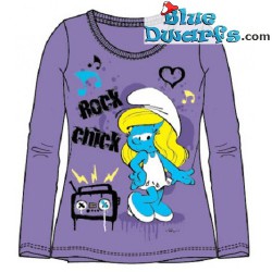 Smurfette smurf T-shirt for girls *I Love cupcakes/ flowers* (Size 116)