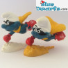 20127: Superman Smurf (witte ondergrond)
