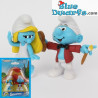 Painter smurf and smurfette *Jakks Pacific * (+/- 7cm)