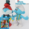 Puffo pittore & pufetta *Jakks Pacific * (+/- 7cm)