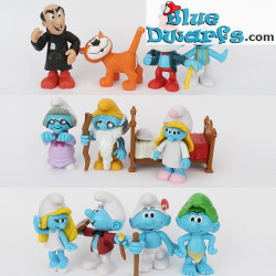 Schlilder en smurfin *Jakks Pacific * (+/- 7cm)
