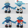 20790- 20793: 2016 New Soccer Smurfs UEFA Euro 2016 in France smurfs
