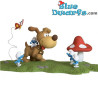 Fariboles Puppy met baby smurf 2016