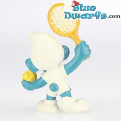 20093: Tennis Smurf 2 (wit met geel racket)
