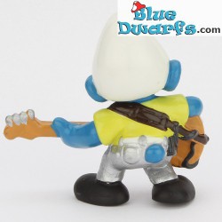 20450: Smurf with bass guitar (1998) LIMITED EDITION