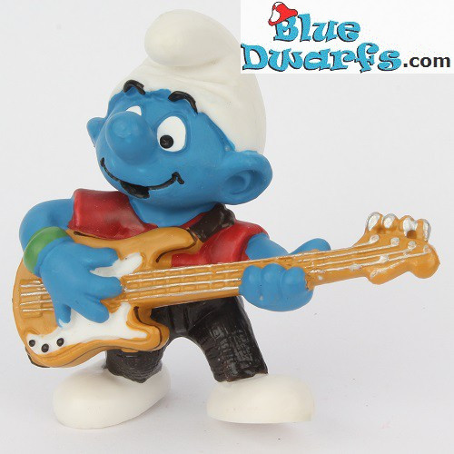 20450: Guitar, Smurf with bass (1998)