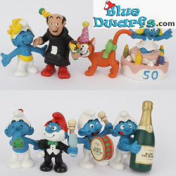 20708: Champagene bottle Smurf (Jubilee 2008)