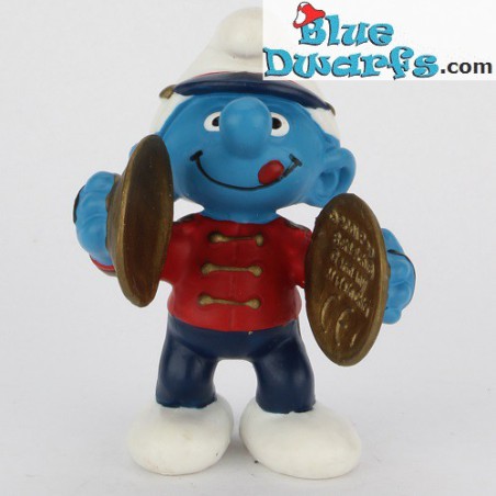 20495: Smurf with cymbals (Band 2002)