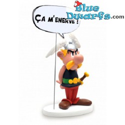 Asterix mit Schild: Ça m'énerve (Plastoy 2017)