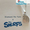 Smurfette necklace yellow Oopsy Daisy  (Diamanti per Tutti +/- 40cm)