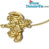 Smurfette necklace yellow Oopsy Daisy  (Diamanti per Tutti +/- 40cm)